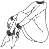 Набор БДСМ Fetish, 80 см, эко кожа, фото №6 — секс шоп Украина, NO TABOO