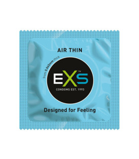 Резинки Air Thin, голубые, 190мм х 56мм - No Taboo