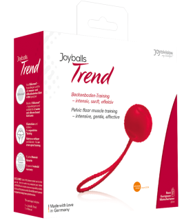 Вагинальный шарик, красный, 3.5см Joyballs Trend - No Taboo