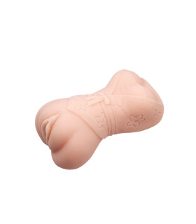 Мастурбатор реалистик Crazy Bull Vagina Flower Masturbator, телесный - No Taboo