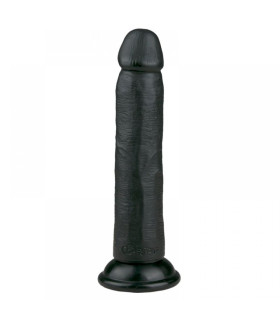 Фаллоимитатор черного цвета, реалистичный - 20,5 cm - No Taboo
