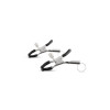 Зажимы для сосков EasyToys, металлические, 6 x 1.5 см, фото №1 — секс шоп Украина, NO TABOO