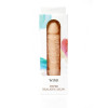  Фаллоимитатор FOG-dildo из киберкожи на присоске, 19.5x4,5 см фото №1 — секс игрушки: Украина, NO TABOO