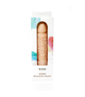 Фалоімітатор FOG-dildo з кібершкіри на присосці, 19.5x4,5 см - No Taboo