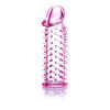 Рельефная насадка на пенис Penis Sleeve , 11,8 см, розовый фото №1 — секс игрушки: Украина, NO TABOO