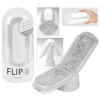 Мастурбатор нереалистичный Tenga Flip Zero, в колбе, белый, 18 х 7 см фото №10 — секс игрушки: Украина, NO TABOO