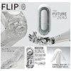 Мастурбатор нереалистичный Tenga Flip Zero, в колбе, белый, 18 х 7 см фото №11 — секс игрушки: Украина, NO TABOO