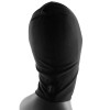 Маска на всю голову Sex & Mischief с открытым ртом, черная, One Size, фото №5 — секс шоп Украина, NO TABOO