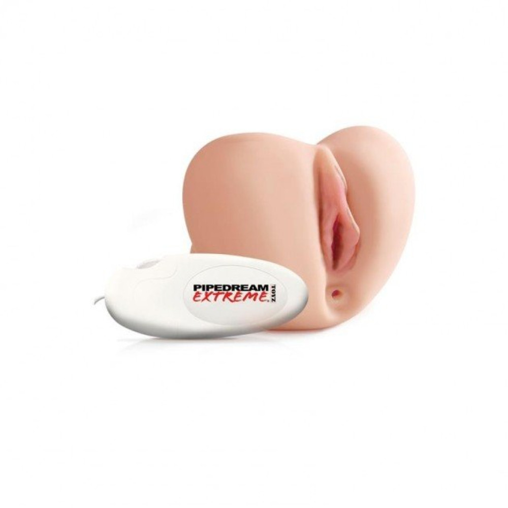 Мастурбатор реалистичный с двумя отверстиями Pipedream Extreme, с вибрацией, 18 х 6 см фото №0 — секс игрушки: Украина, NO TABOO
