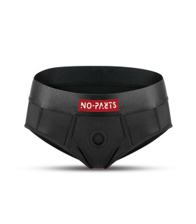 Трусики для страпона S No-Parts Robin, черные - No Taboo