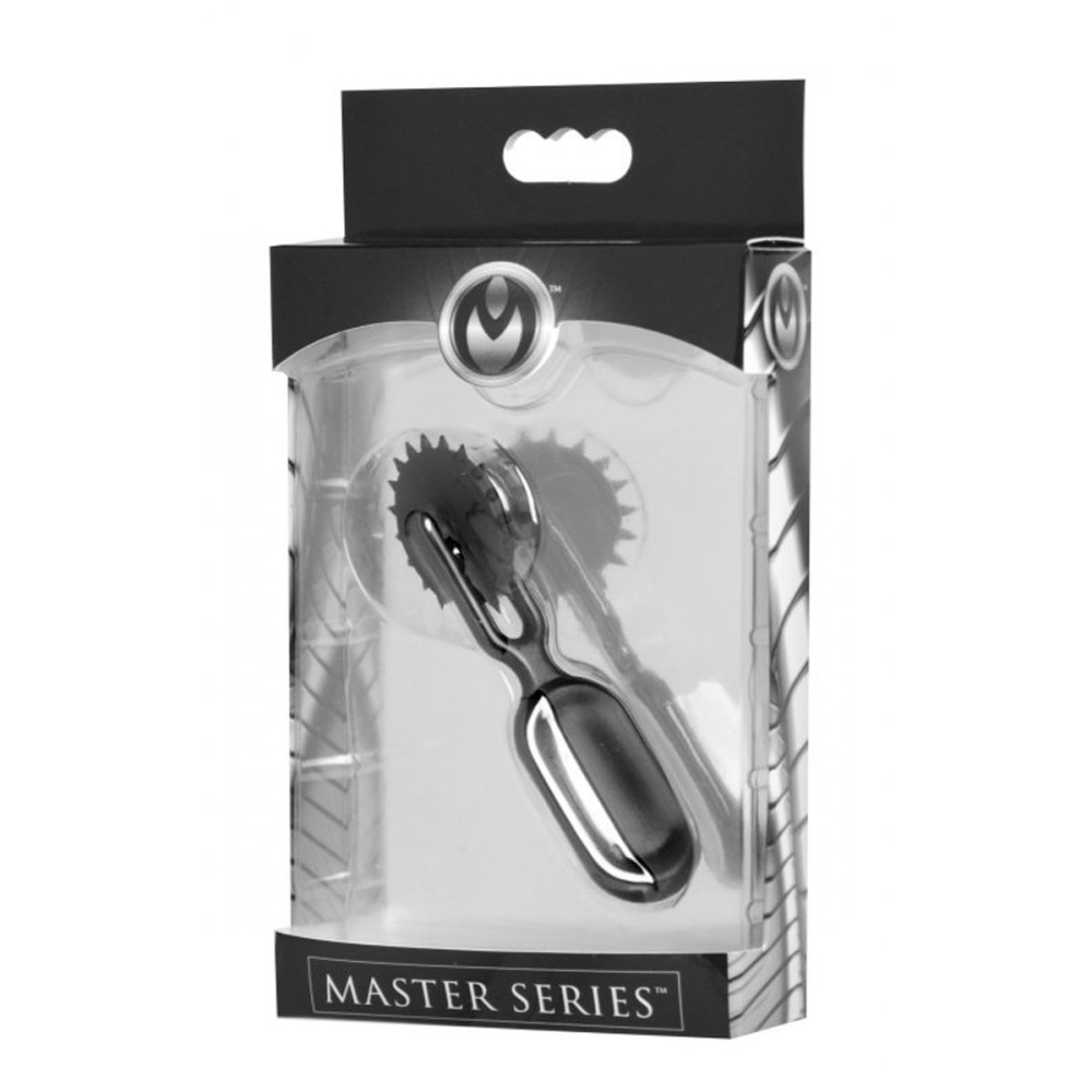  Колесо Вартенберга Master Series, черное, 8 см, фото №2 — секс шоп Украина, NO TABOO