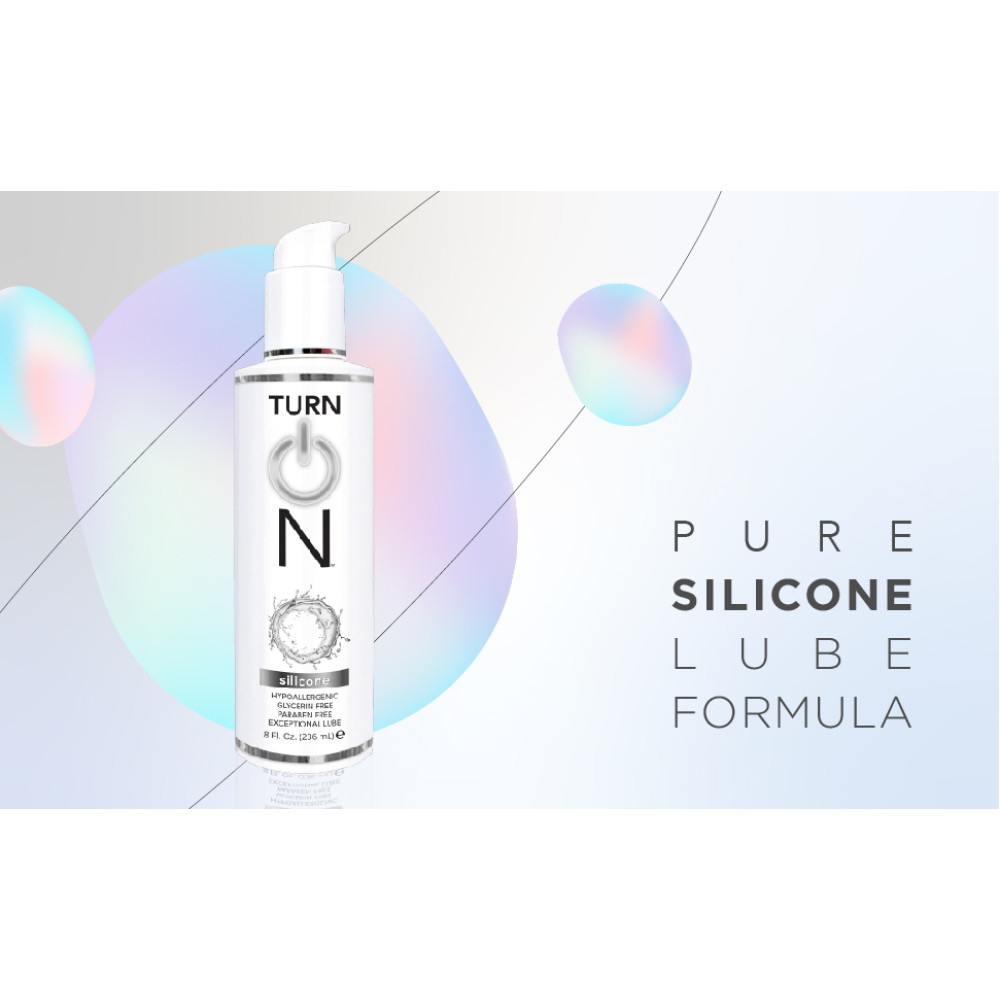Лубрикант на силиконовой основе Turn on Silicone Lube, 178 мл, фото №2 — секс шоп Украина, NO TABOO