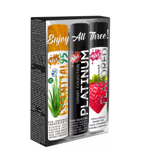 Набор лубрикантов Wet 3 PACK SAMPLER, 3 шт - No Taboo