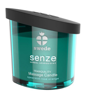 Массажная свеча с ароматом мяты Swede Senze, 50 мл - No Taboo