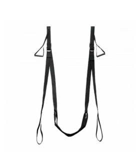 Качели для секса D'Luxe Entry Love Sling, черные - No Taboo