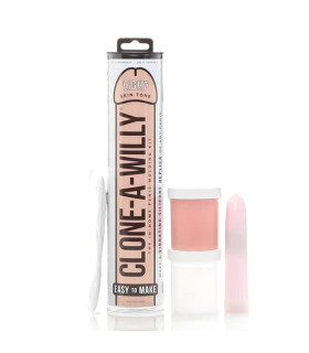 Комплект для слепка члена Clone-A-Willy Kit, силикон, бежевый - No Taboo