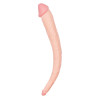 Двойной фаллоимитатор Dream Toys BigStuff бежевый, 38.1 х 4.6 и 2.2 см фото №1 — секс игрушки: Украина, NO TABOO