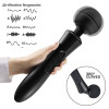 Вибромассажер с гибкой головкой, черный, 35 х 7 см фото №5 — секс игрушки: Украина, NO TABOO