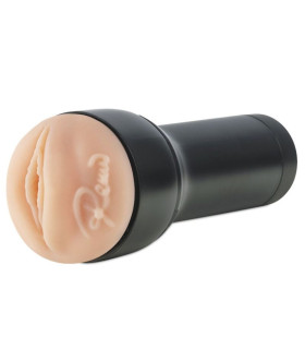 Мастурбатор реалистичный Kiiroo Feel Romi, из киберкожи, бежевый, 22.5 х 8.9 см - No Taboo