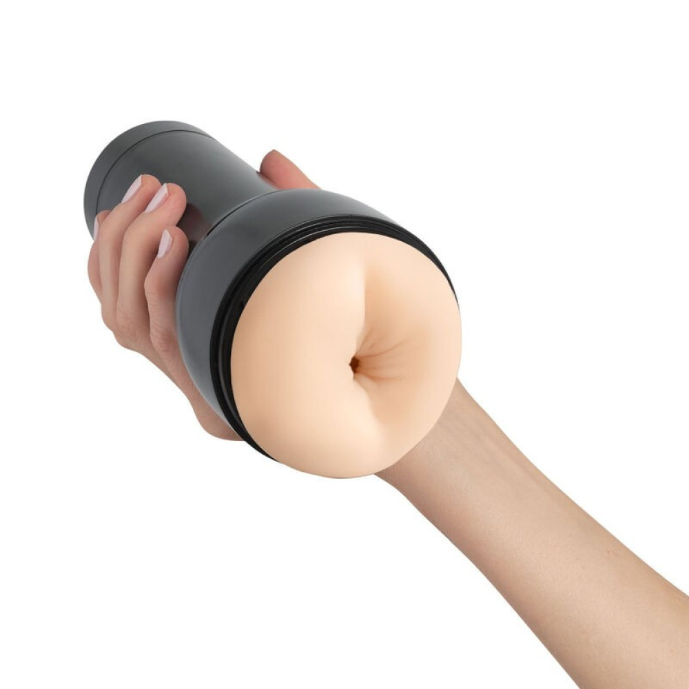 Мастурбатор реалистичный Feel Stroker Kiiroo, из киберкожи, бежевый, 22.3 х 8.5 см фото №4 — секс игрушки: Украина, NO TABOO