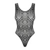 Эротичный боди Obsessive B127 XL/XXL, с вырезами, черное, фото №3 — секс шоп Украина, NO TABOO
