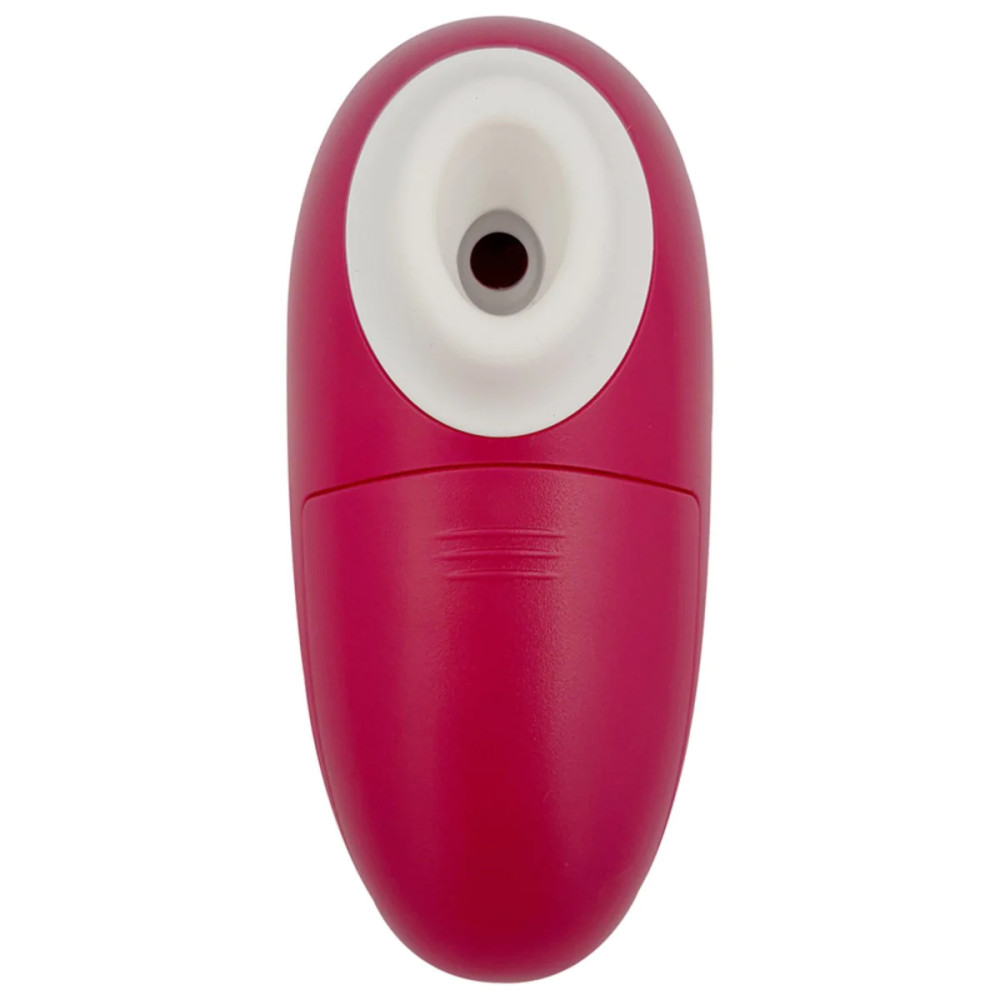Бесконтактный стимулятор клитора Womanizer Mini Red Wine, малиновый фото №2 — секс игрушки: Украина, NO TABOO