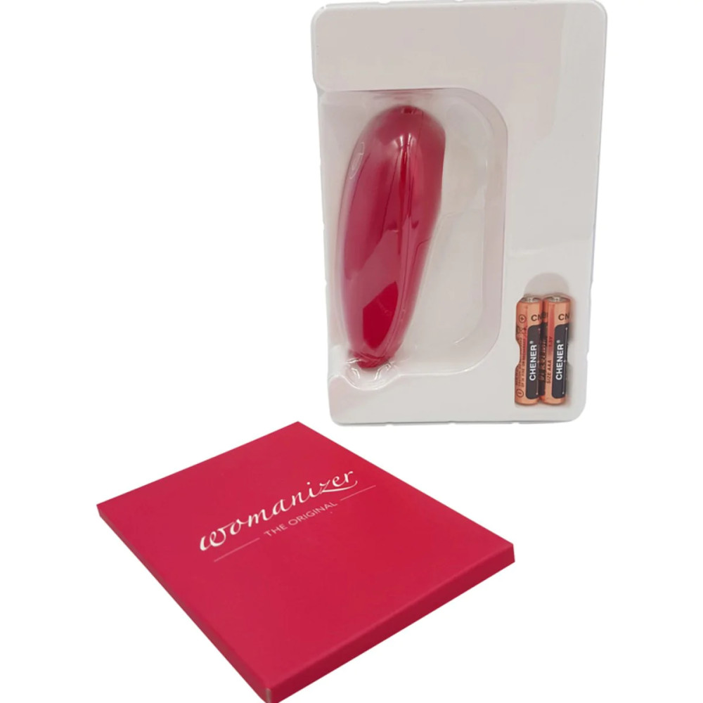 Бесконтактный стимулятор клитора Womanizer Mini Red Wine, малиновый фото №12 — секс игрушки: Украина, NO TABOO