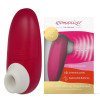 Бесконтактный стимулятор клитора Womanizer Mini Red Wine, малиновый фото №1 — секс игрушки: Украина, NO TABOO