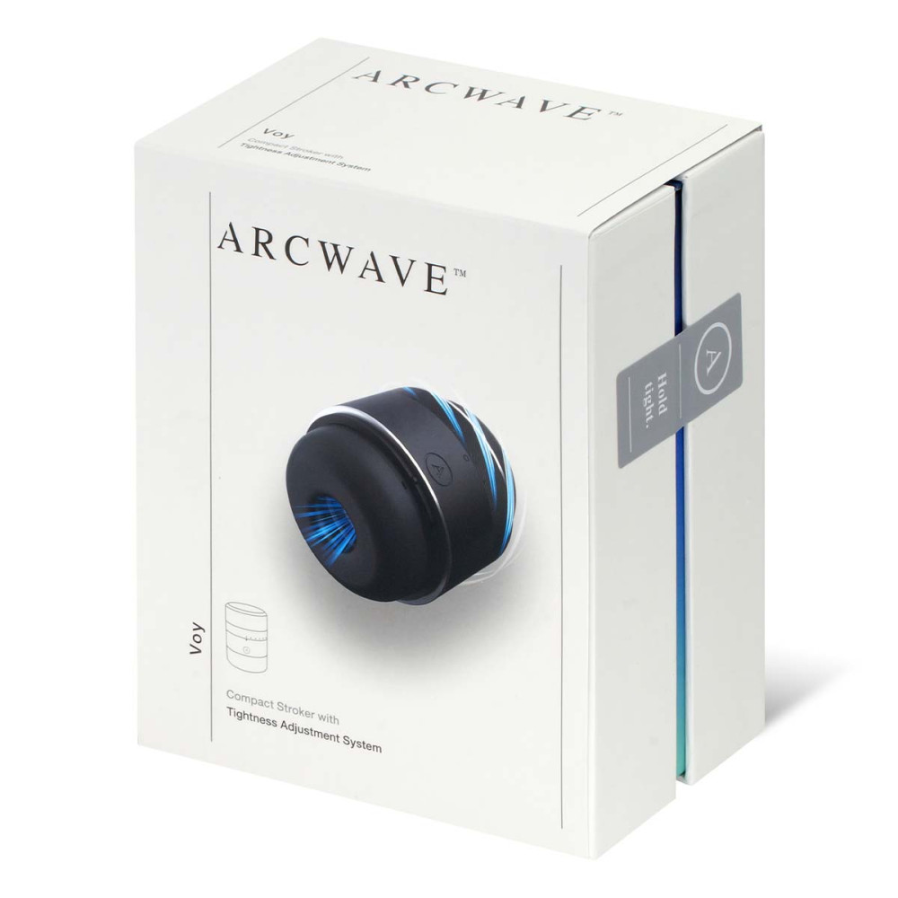 Мастурбатор нереалистичный в колбе Arcwave Voy, черный фото №2 — секс игрушки: Украина, NO TABOO