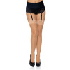  Чулки с кружевом One Size Alix Sheer Thigh High Stockings от Leg Avenue, бежевые, фото №4 — секс шоп Украина, NO TABOO