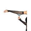Перчатки в сеточку One Size Fishnet Arm Warmer Gloves от Leg Avenue, черные, фото №4 — секс шоп Украина, NO TABOO
