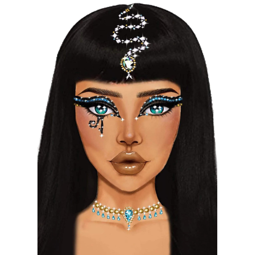 Маска Клеопатры из страз Cleopatra от Leg Avenue, фото №0 — секс шоп Украина, NO TABOO