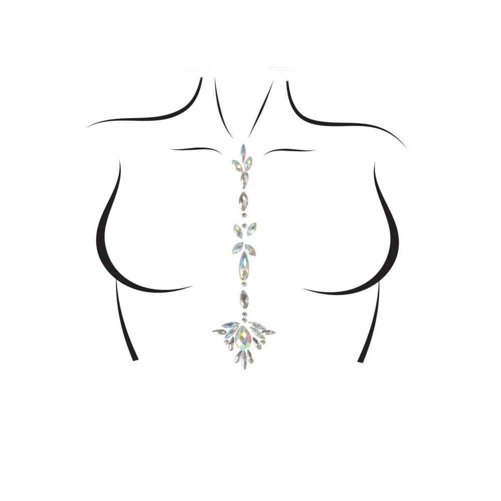Кристаллы для тела Jade Jewels Sticker от Leg Avenue, прозрачные, фото №0 — секс шоп Украина, NO TABOO