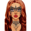 Стразы в виде вечерней маски Masquerade Mask от Leg Avenue, черного цвета, фото №1 — секс шоп Украина, NO TABOO