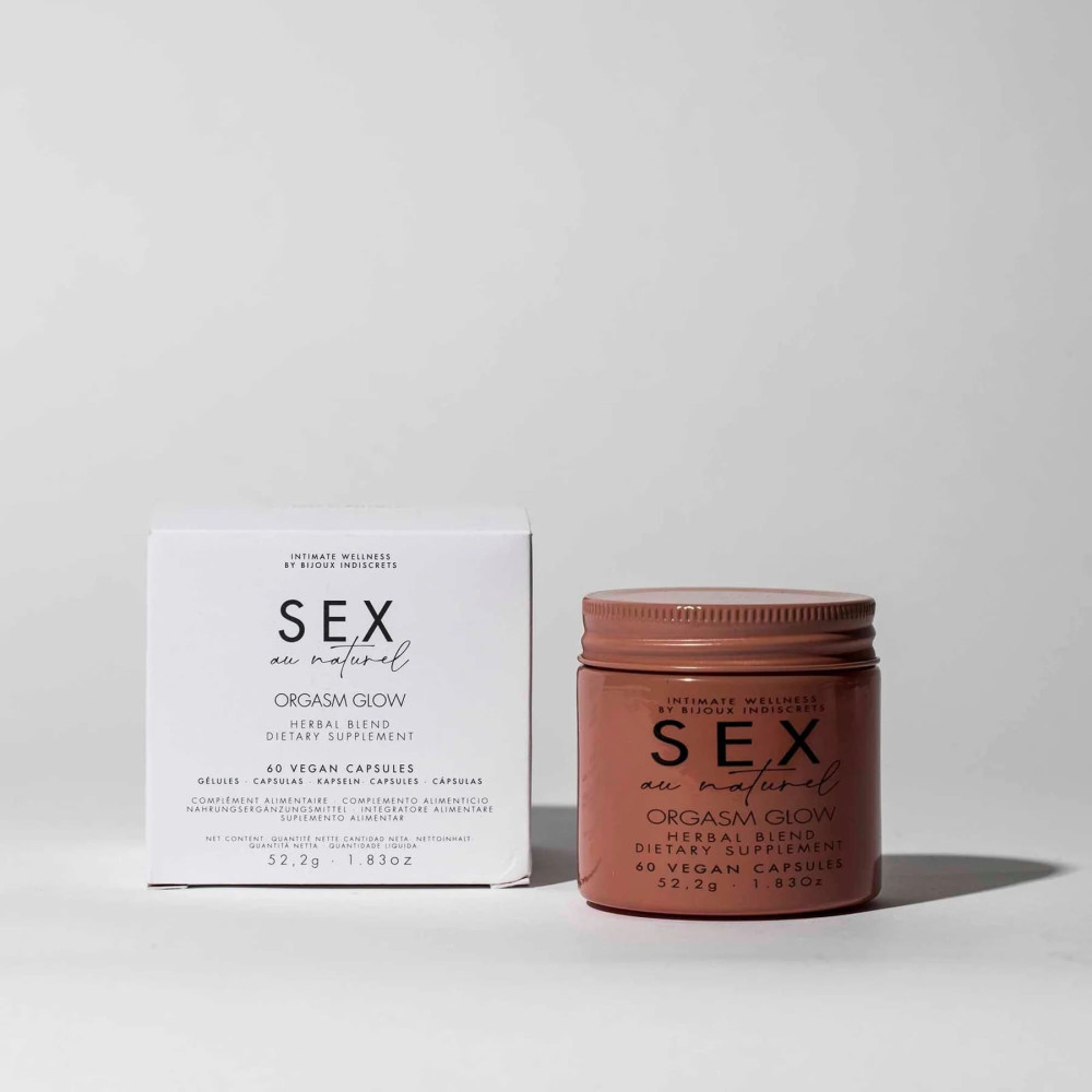 Капсулы для повышения либидо у женщин Orgasm Glow Sex au Naturel от Bijoux Indiscrets, фото №8 — секс шоп Украина, NO TABOO