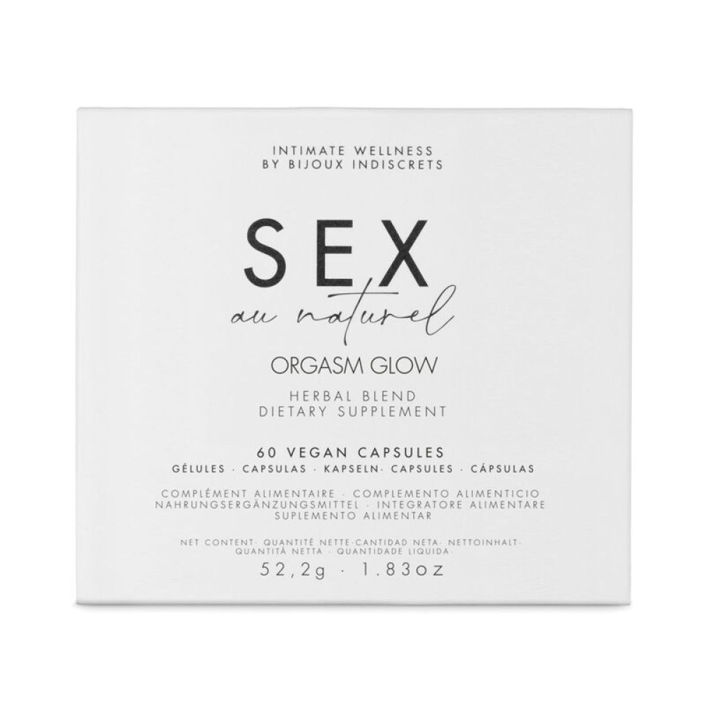 Капсулы для повышения либидо у женщин Orgasm Glow Sex au Naturel от Bijoux Indiscrets, фото №3 — секс шоп Украина, NO TABOO