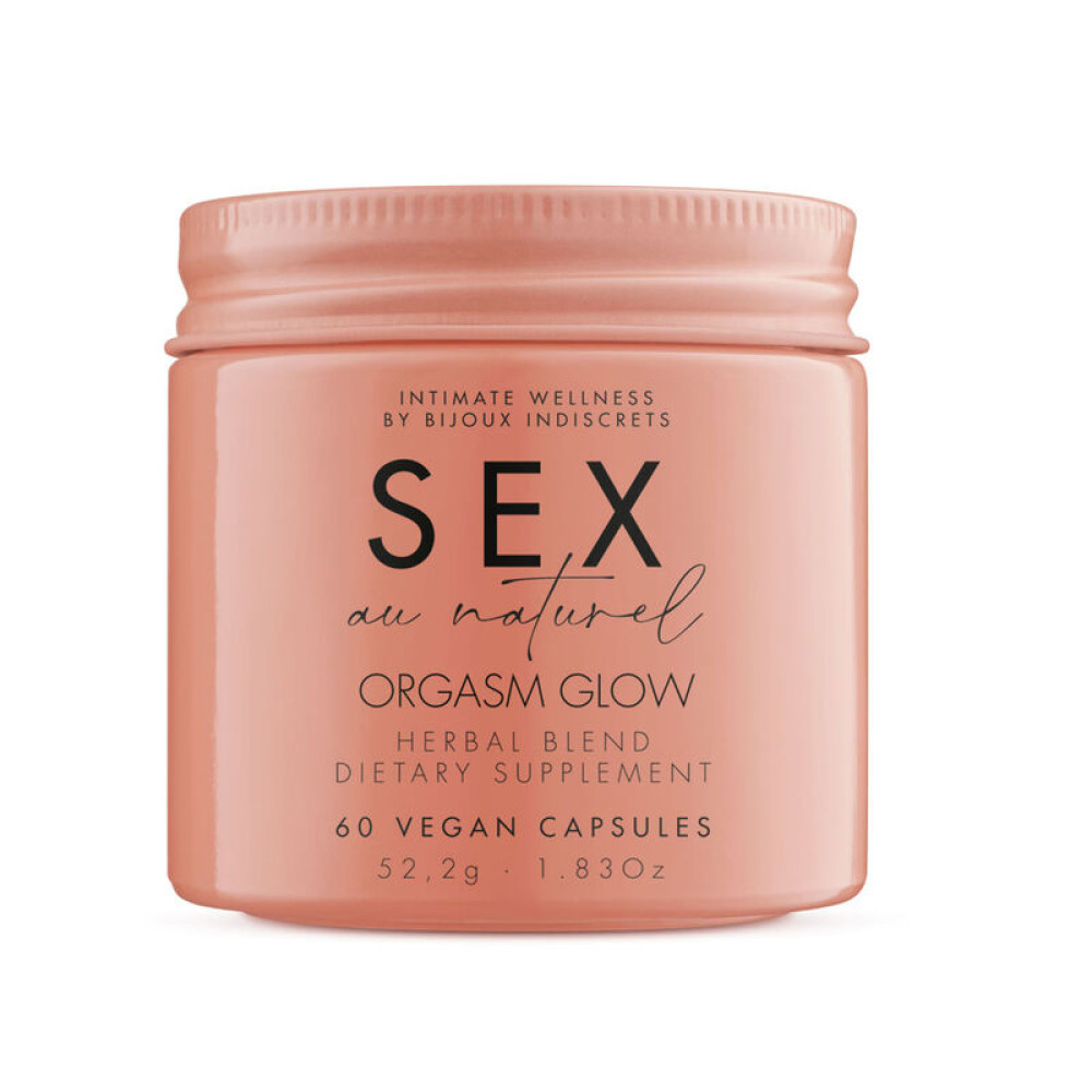 Капсулы для повышения либидо у женщин Orgasm Glow Sex au Naturel от Bijoux Indiscrets, фото №2 — секс шоп Украина, NO TABOO