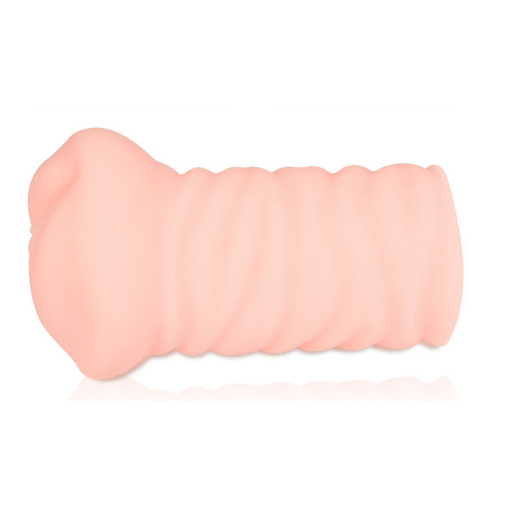 Мастурбатор реалистичный с вибрацией Kokos Nymph, киберкожа, бежевый, 16 х 8.5 см фото №5 — секс игрушки: Украина, NO TABOO