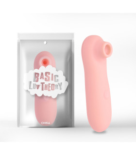 Вакуумный стимулятор Chisa Irresistible Touch розовый, 12,3 × 3,6 см - No Taboo