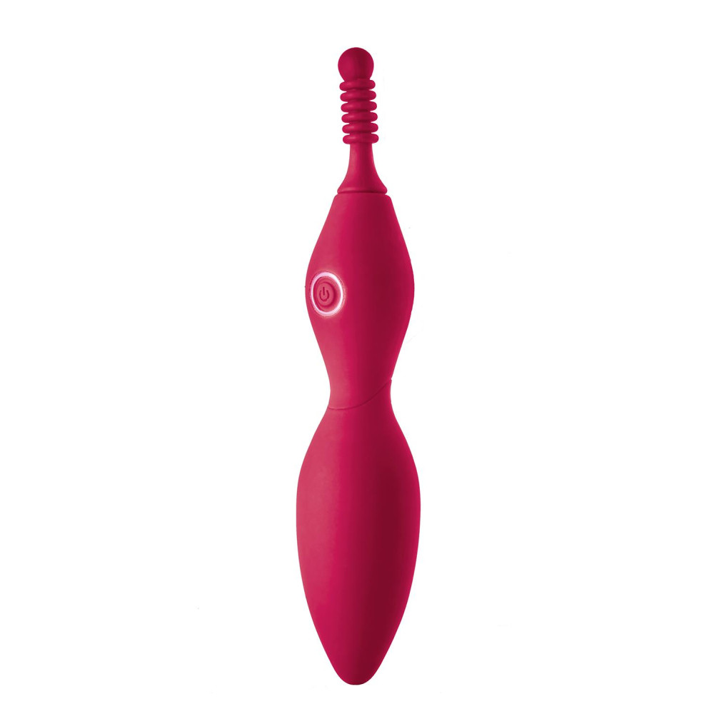 Вибратор для клитора Dream Toys Sparkling Verona с насадками, розовый, 18.5 х 3.5 см фото №3 — секс игрушки: Украина, NO TABOO