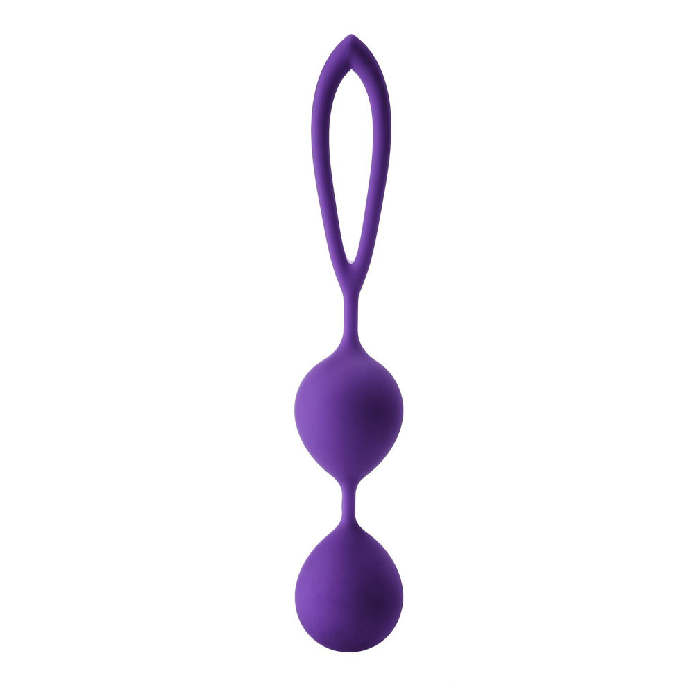 Вагинальные шарики Dream Toys Flirts, фиолетовые, 78 г фото №0 — секс игрушки: Украина, NO TABOO