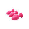 Набор анальных пробок Dream Toys Flirts с белыми кристаллами, розовые, 3 шт фото №9 — секс игрушки: Украина, NO TABOO