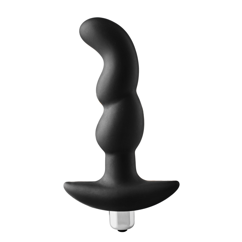 Массажер простаты с вибрацией Dream Toys FantASStic, черный, 14.5 х 3.5 см фото №0 — секс игрушки: Украина, NO TABOO