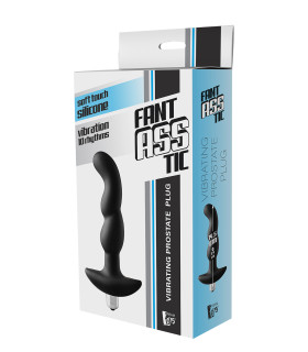 Массажер простаты с вибрацией Dream Toys FantASStic, черный, 14.5 х 3.5 см - No Taboo