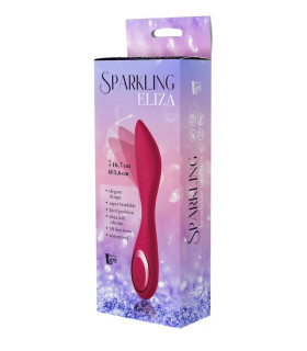 Вібратор універсальний Sparkling Eliza від Dream Toys, рожевий, 17 х 3.5 см - No Taboo