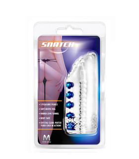 Мастурбатор нереалистичный M For Men с шариками, прозрачный, 14.5 х 5 см - No Taboo