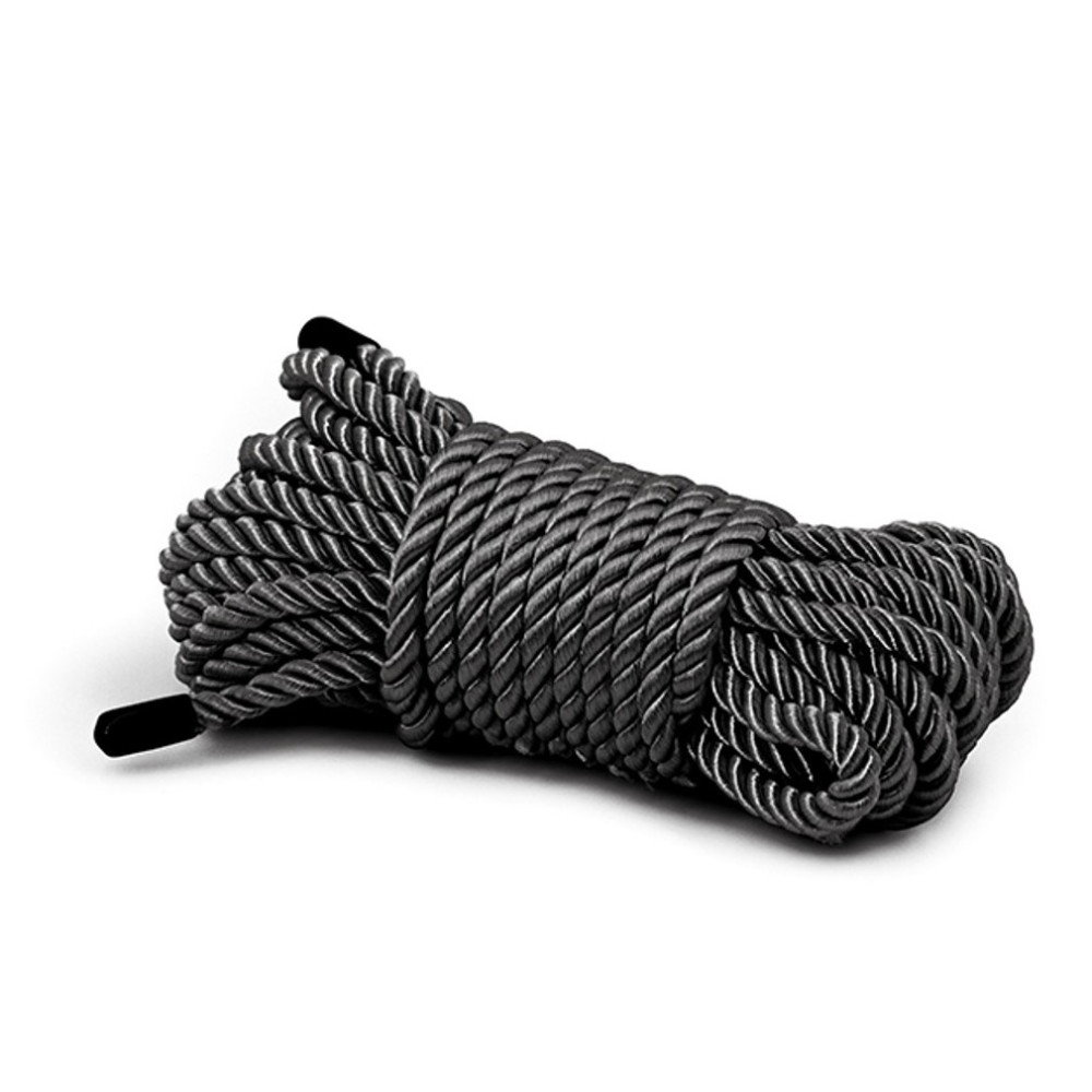Веревка для бондажа Bondage Couture, черная, 8 м, фото №0 — секс шоп Украина, NO TABOO