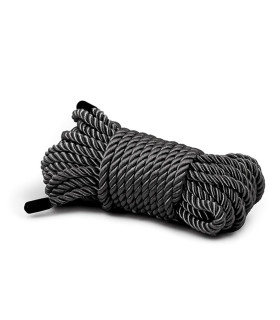Веревка для бондажа Bondage Couture, черная, 8 м - No Taboo