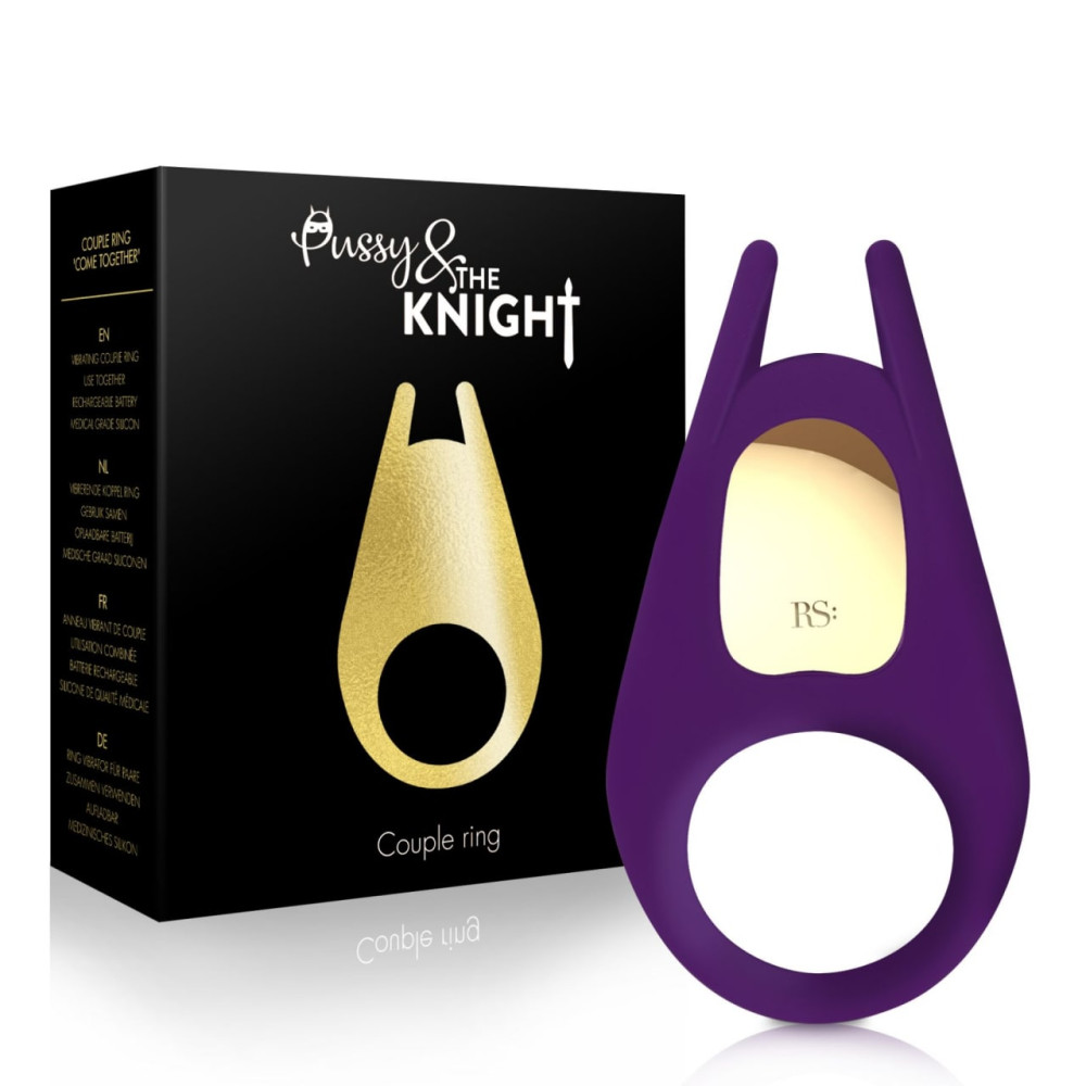 Эрекционное кольцо с вибро Rianne S Soiree Pussy & The Knight фото №2 — секс игрушки: Украина, NO TABOO