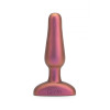 Анальная пробка с вибрацией B-Vibe Novice Plug, фиолетовая, 8.5 х 2.5 см фото №5 — секс игрушки: Украина, NO TABOO
